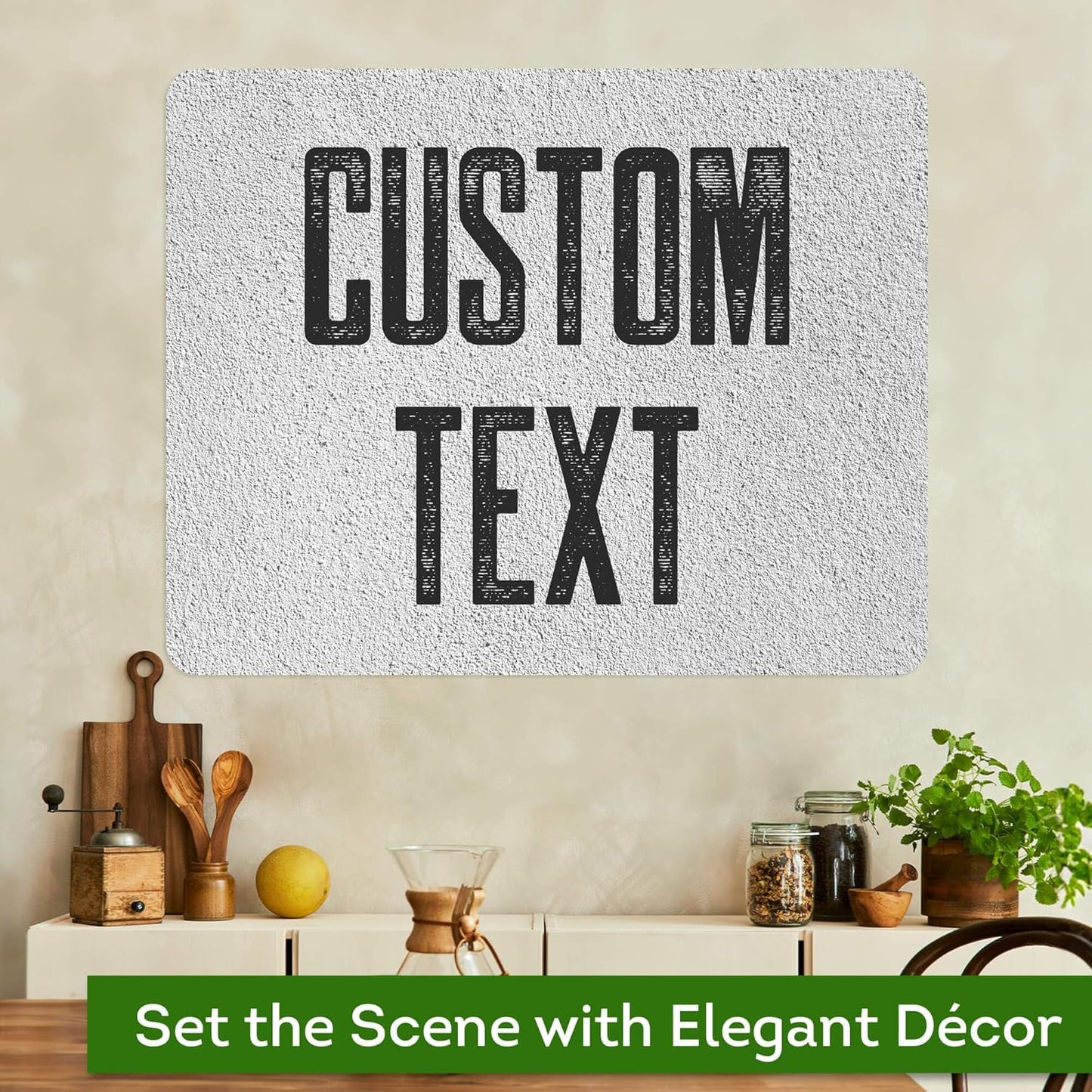 Custom Sign, Custom Street Sign, 11 Font Colors, 13 Font Styles, 4 Hole Options, 22 Sizes, 24x30 Inches, Rust Free DiBound, Fade Resistant, Made in USA by My Sign Center (Concrete)