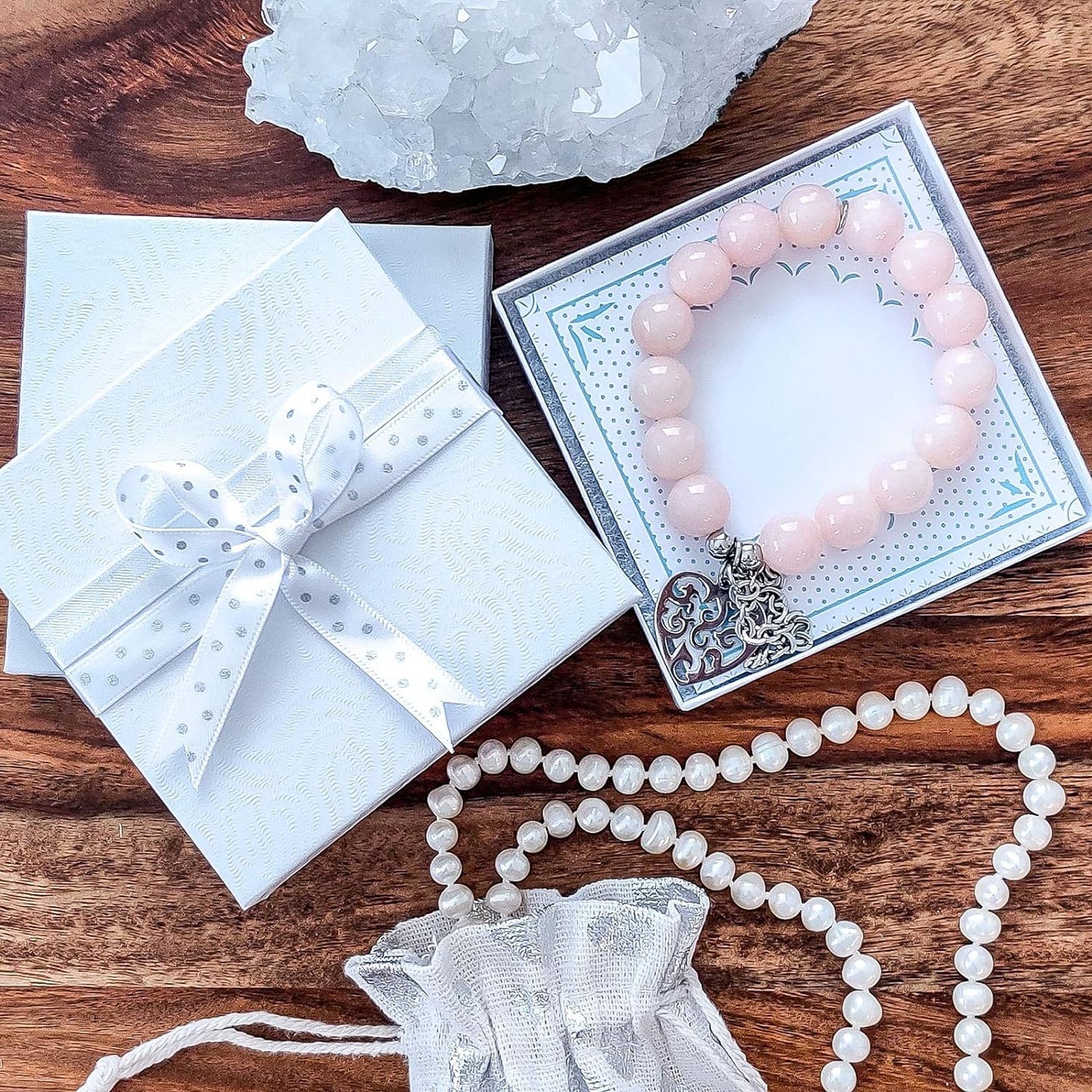 TheDisplayGuys - 25-Pack #53 Kraft Paper Cardboard Gift Boxes/Jewelry Cases w. Cotton Padding & Lid - White Swirl - (5.4" x 3.9" x 1.0")